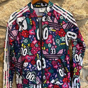 adidas Original Women Hattie Stewart Superstar SST Track Jacket Dv2659 Size S